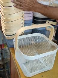 Metal Mesh Storage Basket