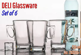 Deli Glassware 6pcs ZB 447