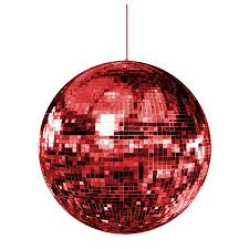 Red Disco Ball