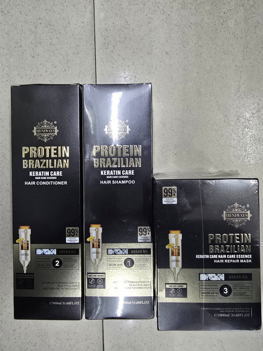 Protein Brazil - Shampoo, Conditioner & Hair Mask