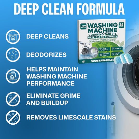 Mucro Ultra-Concentrated Washing Machine Cleaner.