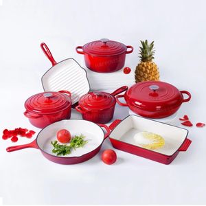 Castella  cast iron cookware 11pcs