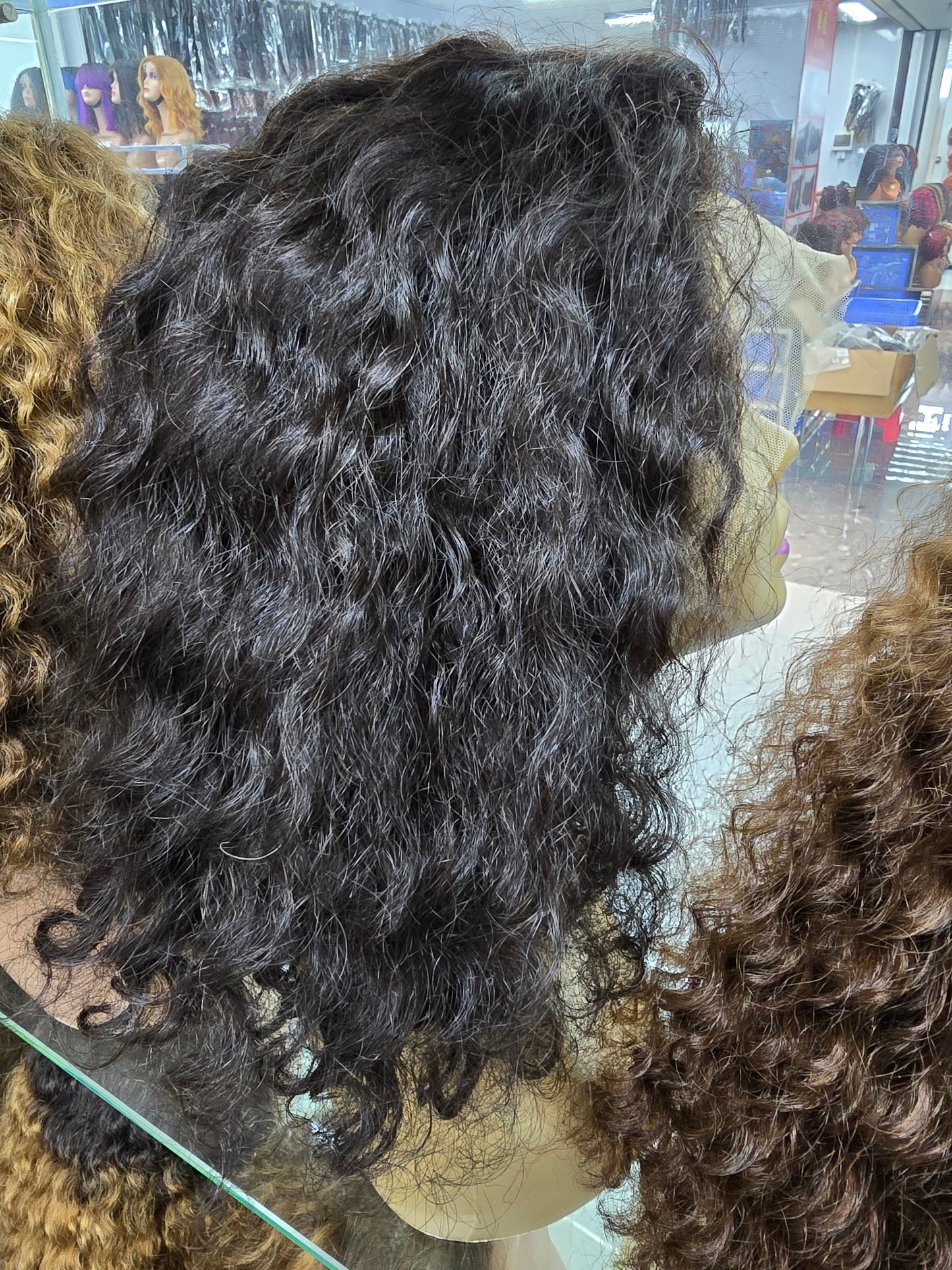 Deep Curly - human hair wig (Full lace)