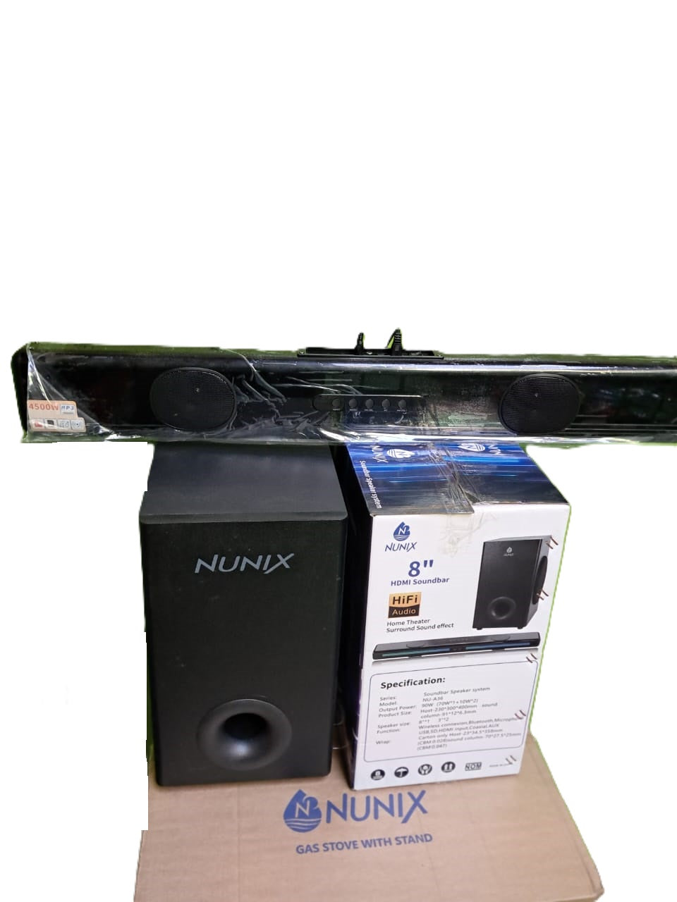 Nunix A36 Soundbar Speaker System