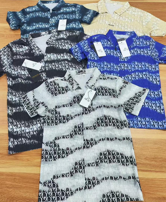 Monogram Logo Short Sleeve Shirt