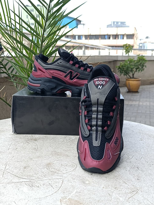 New Balance 1000 Black/Burgundy