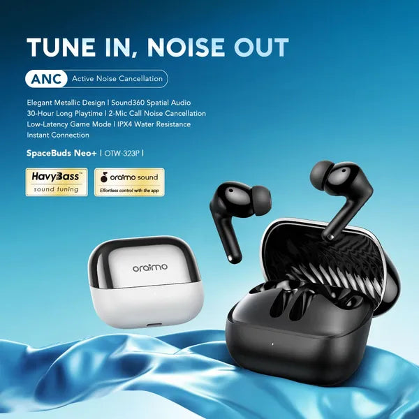 oraimo SpaceBuds Neo+ ANC Spatial Audio True Wireless Earphones OTW-323D