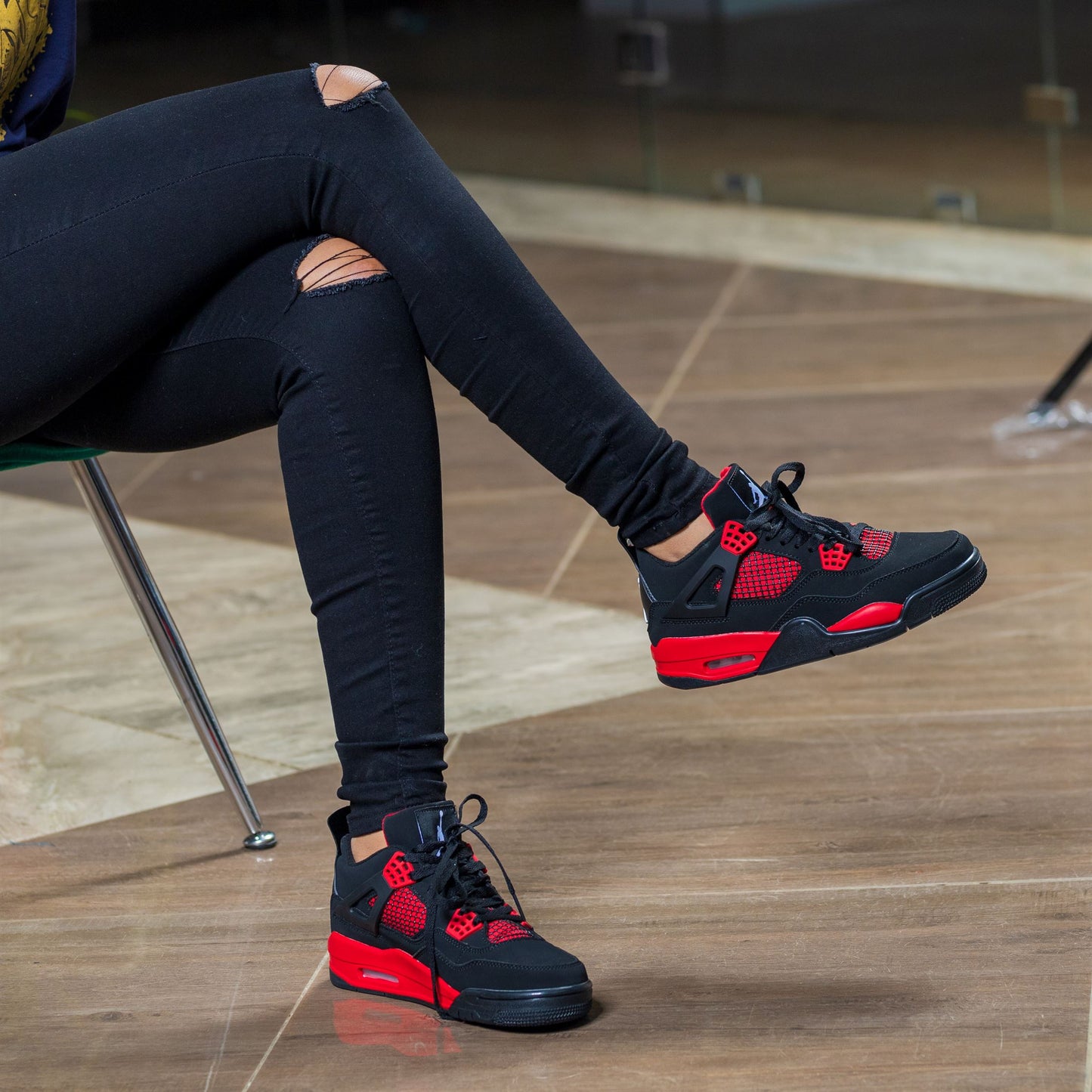 Hii-J4s Fights - Black and Red - Shop Kenya - Affordable Fashion Hii-J4s Fights - Black and Red hiiii_style accessories Sneakers jordan-4-black-and-res Black, Black sneakers, Buena Shoes, Discounted, j4, j4's, jordans, Low dunks, Nike, Offer, ON SALE, onsale, red, Red thunder, Sale, shoes, Sneakers Shop Kenya - Affordable Fashion